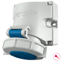 MENNEKES  Socle de prise de courant saillie avec TwinCONTACT 9121