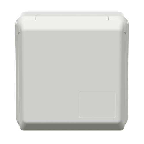 MENNEKES Socle de prise de courant Cepex semi-encastré, blanc perle 4262 images3d