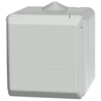 MENNEKES Socle de prise de courant Cepex SCHUKO®, gris 4970