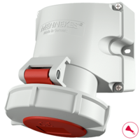 MENNEKES  Socle de prise de courant saillie avec TwinCONTACT 9152