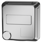 MENNEKES Socle de prise de courant semi-encastré Cepex, aluminium blanc 4480