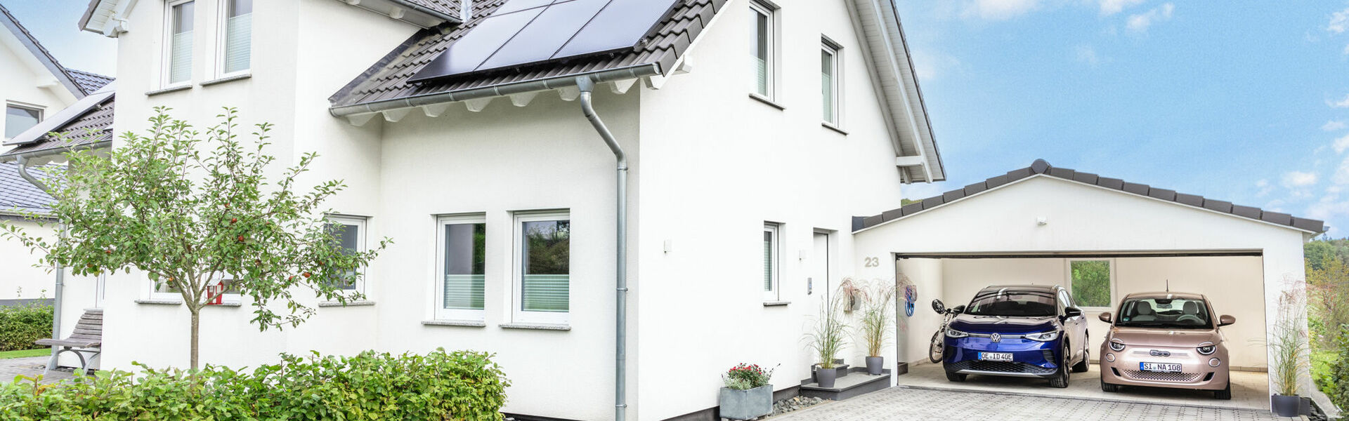 Wallbox solar Garage