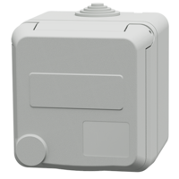 MENNEKES  Socle de prise de courant mural Cepex, gris clair 4802