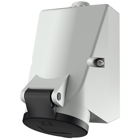 MENNEKES Socle de prise de courant saillie avec TwinCONTACT 1757