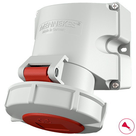 MENNEKES Socle de prise de courant saillie avec TwinCONTACT 9172